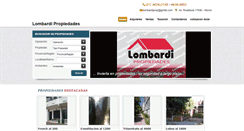Desktop Screenshot of lombardiprop.com.ar