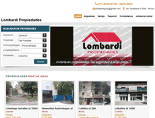 Tablet Screenshot of lombardiprop.com.ar